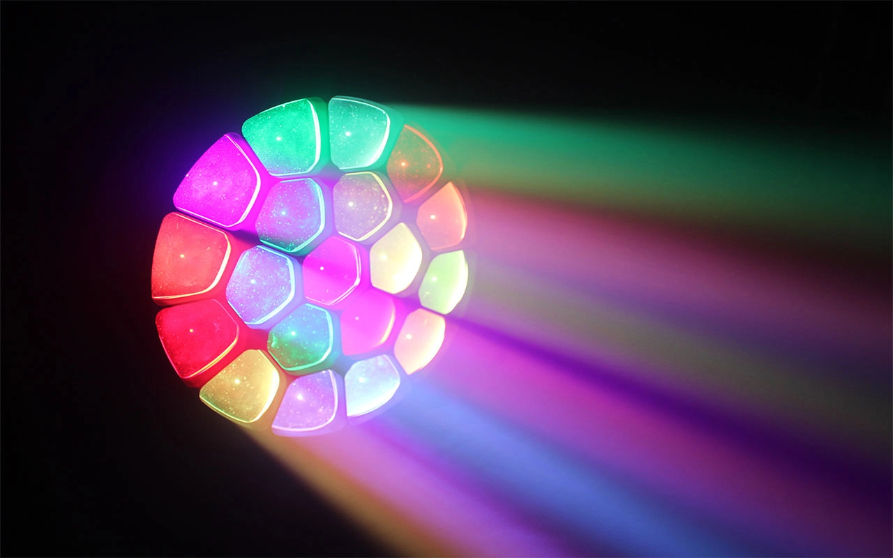 BIG EYE L10R Lentille LED multicolore pour gros plan - LiteLEES