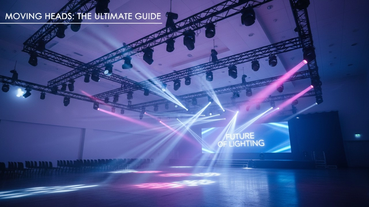 A Stage of Limitless Possibilities: Moving Head lights Deliver Precise Control and Versatile Effects - LiteLEES