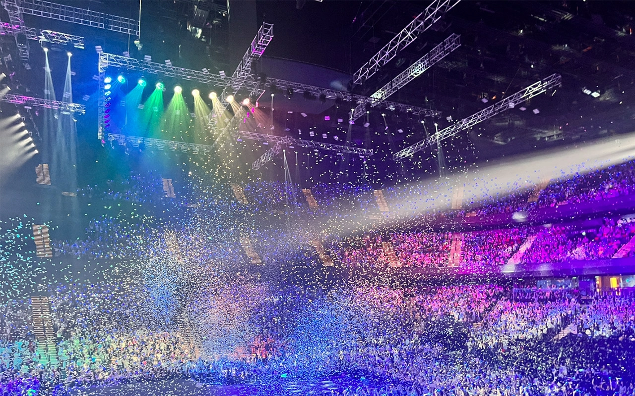 colorful stage lighting - LiteLEES