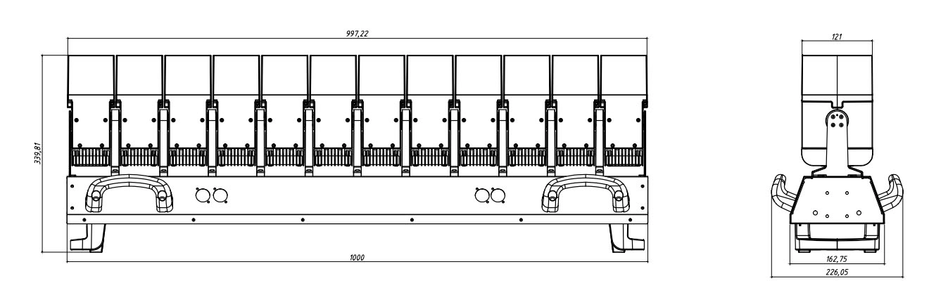 Fixture size - LiteLEES