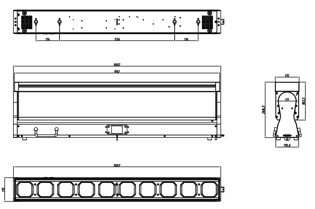 Fixture size - LiteLEES