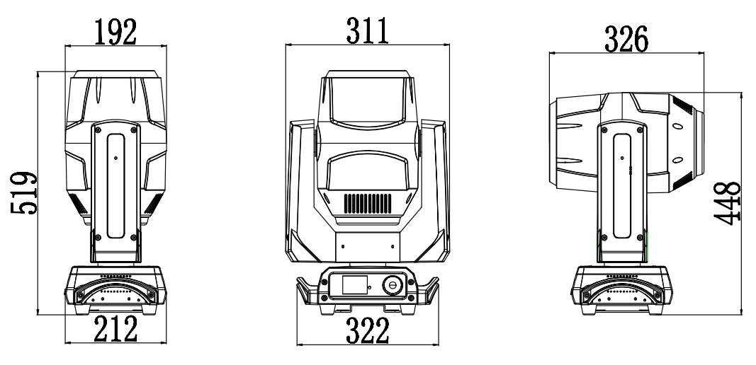 Fixture size - LiteLEES