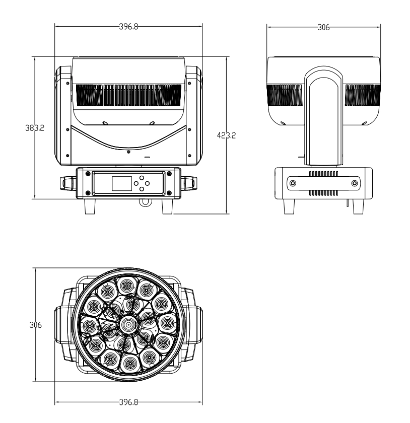 Fixture Size - LiteLEES