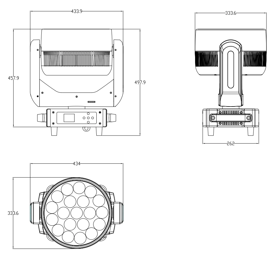 Fixture size - LiteLEES