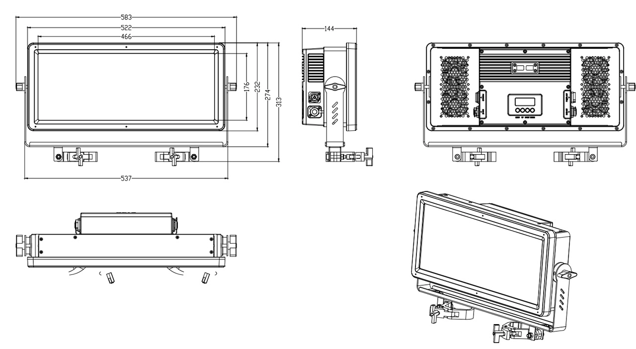 Fixture size - LiteLEES