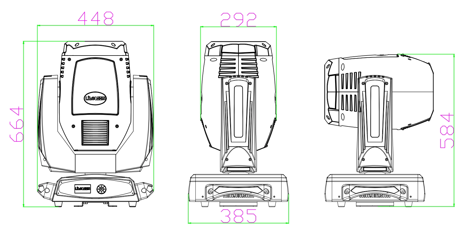 Fixture Size - LiteLEES