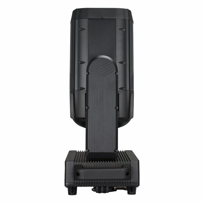 black stage lighting fixture.