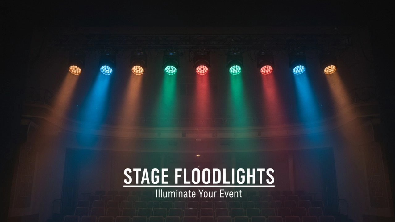 Spotlight vs. Stage Flood Lights: Which One Does Your Production Actually Need? - LiteLEES
