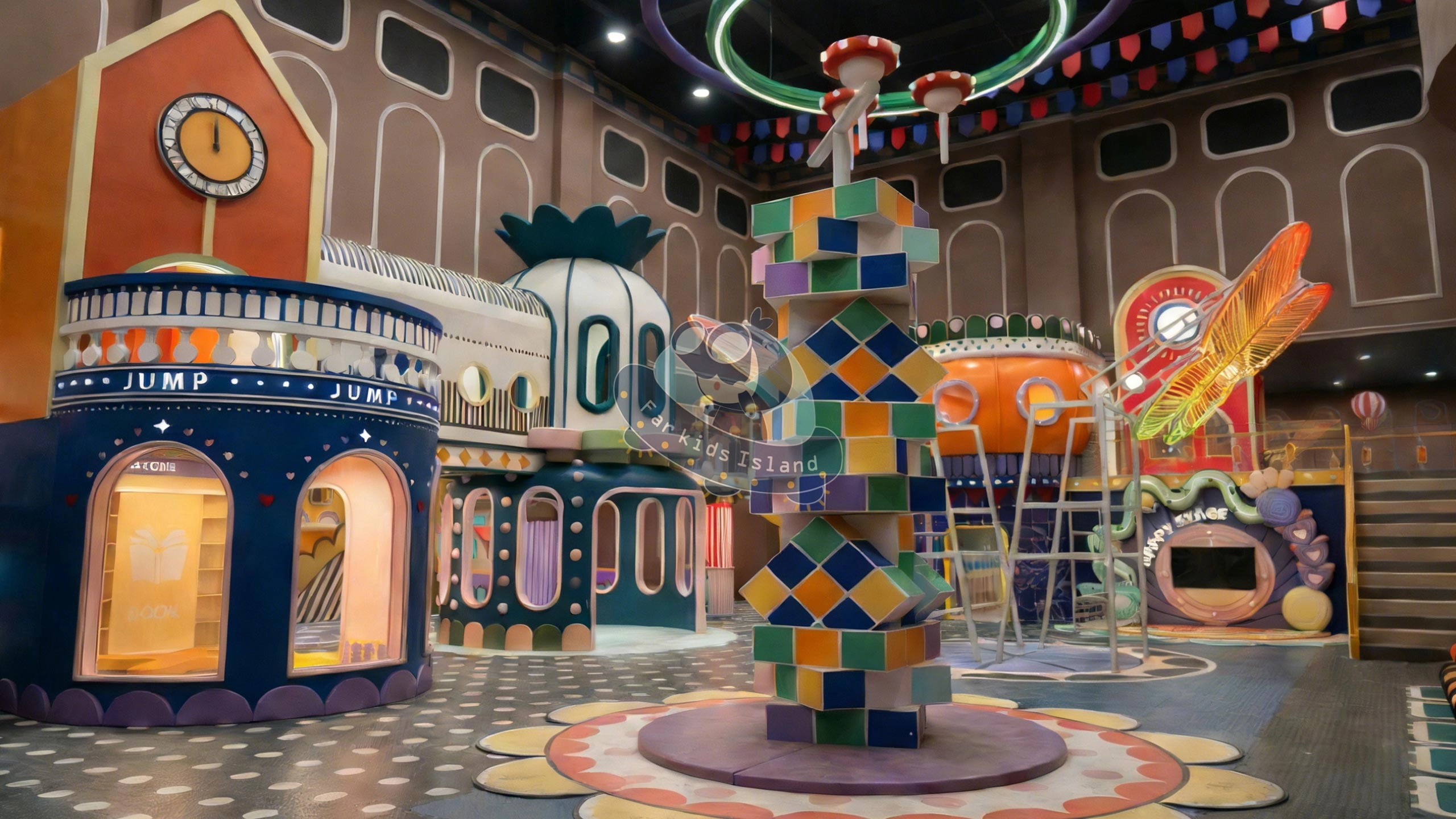 1 The-Grand-Carnival-Central-Hub - Far Kids Island