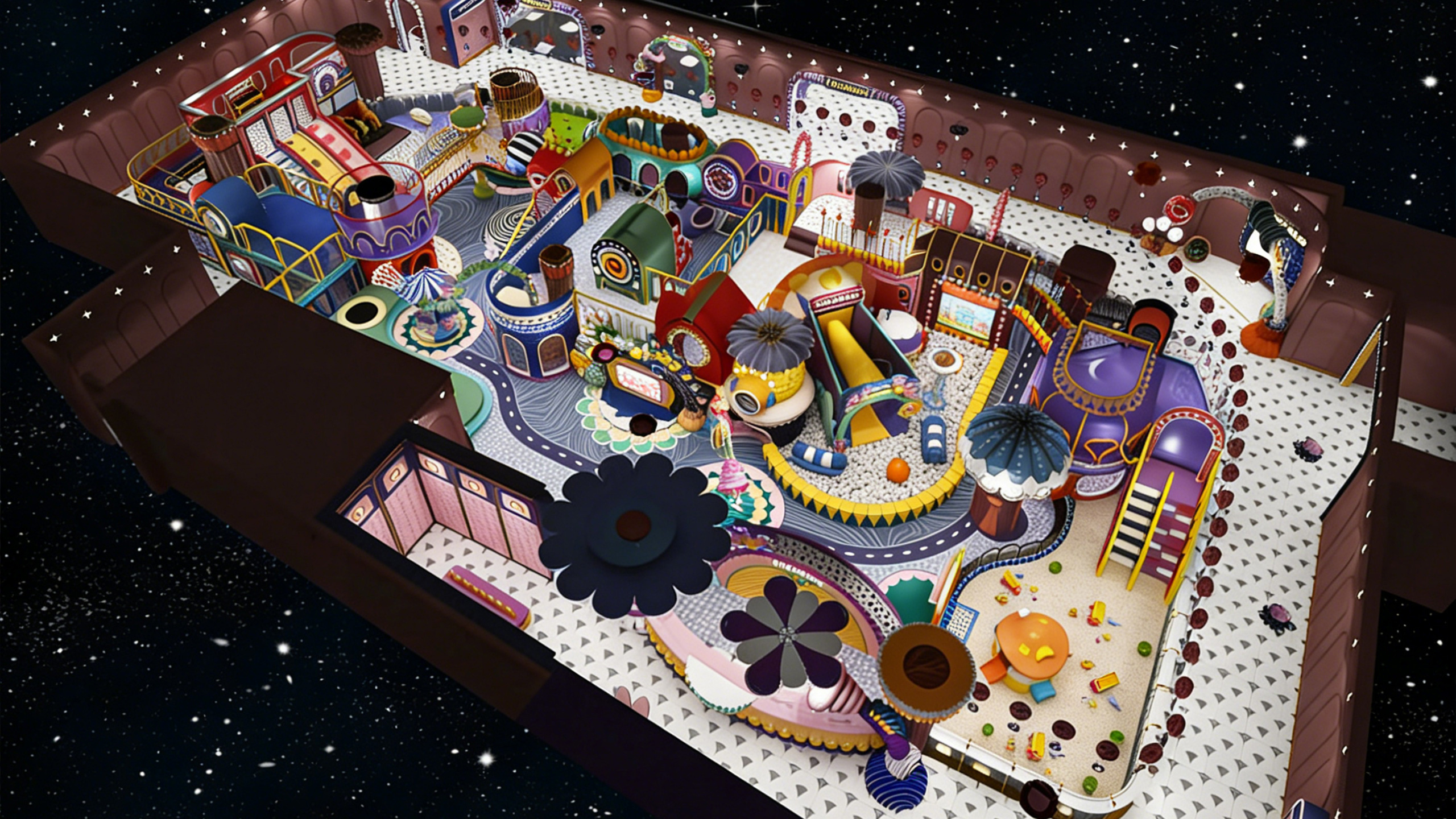 3D-image - Far Kids Island