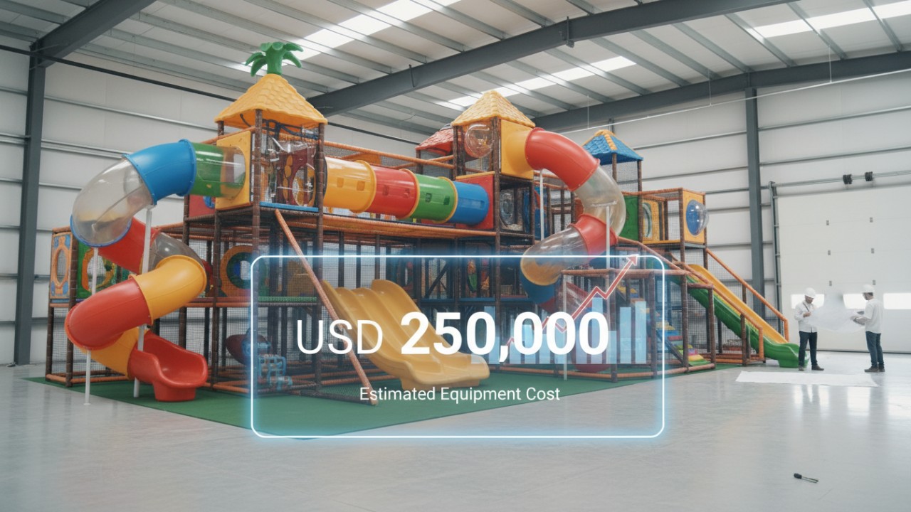 commercial playground equipment cost