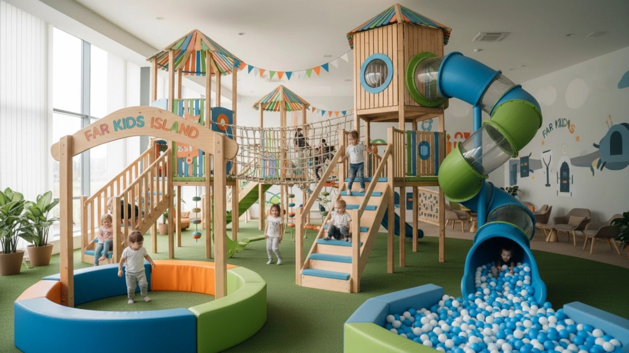 custom indoor playground equipment - Far Kids Island