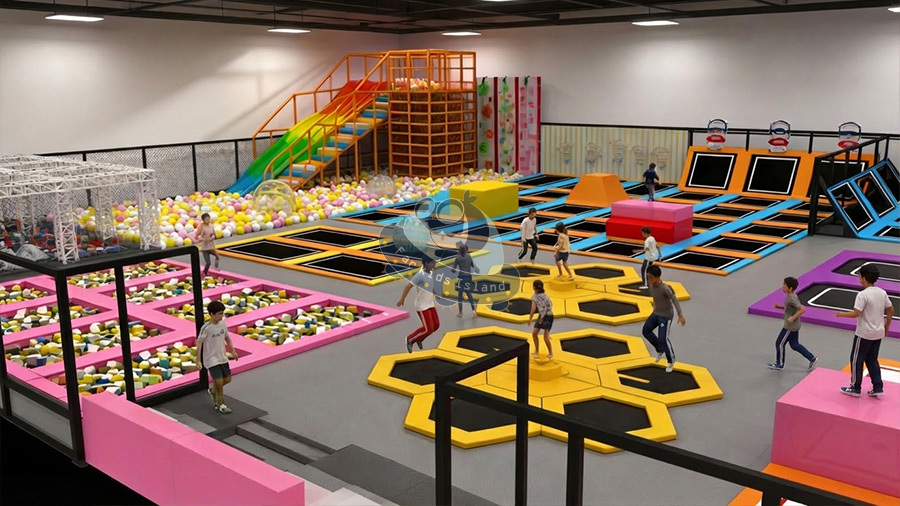 Dubai Trampoline Park 1050 sqm Indoor Family Entertainment Center with Foam Pit, Dodgeball & Slam Dunk Zones (5) Dubai Trampoline Park 1050 sqm Indoor Family Entertainment Center with Foam Pit, Dodgeball & Slam Dunk Zones (5)