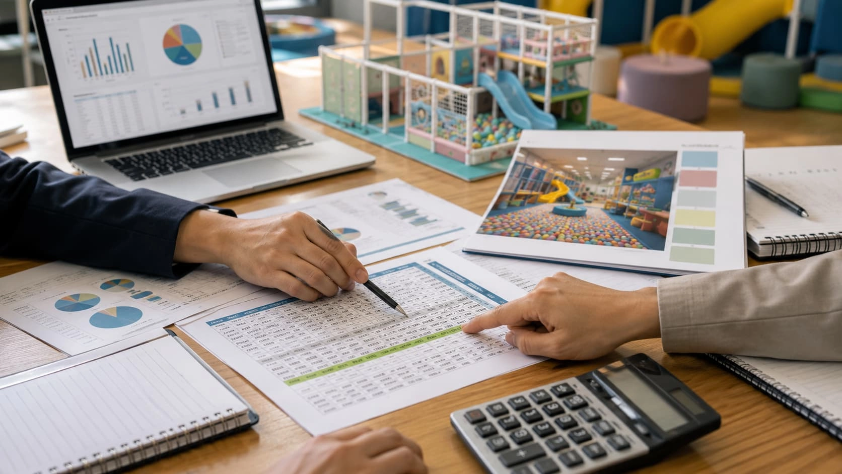 Indoor playground business plan with startup cost and market research - Far Kids Island