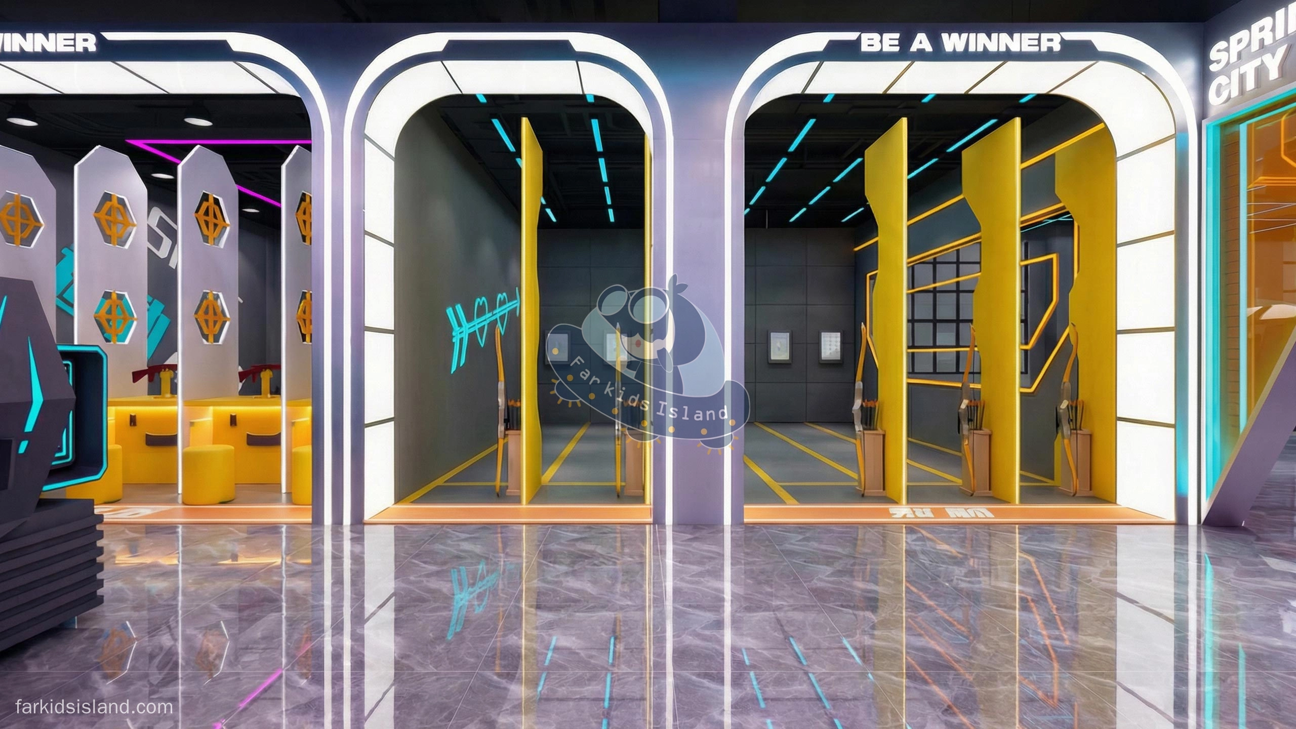 IV.-Precision-Archery-Range-Be-A-Winner - Far Kids Island