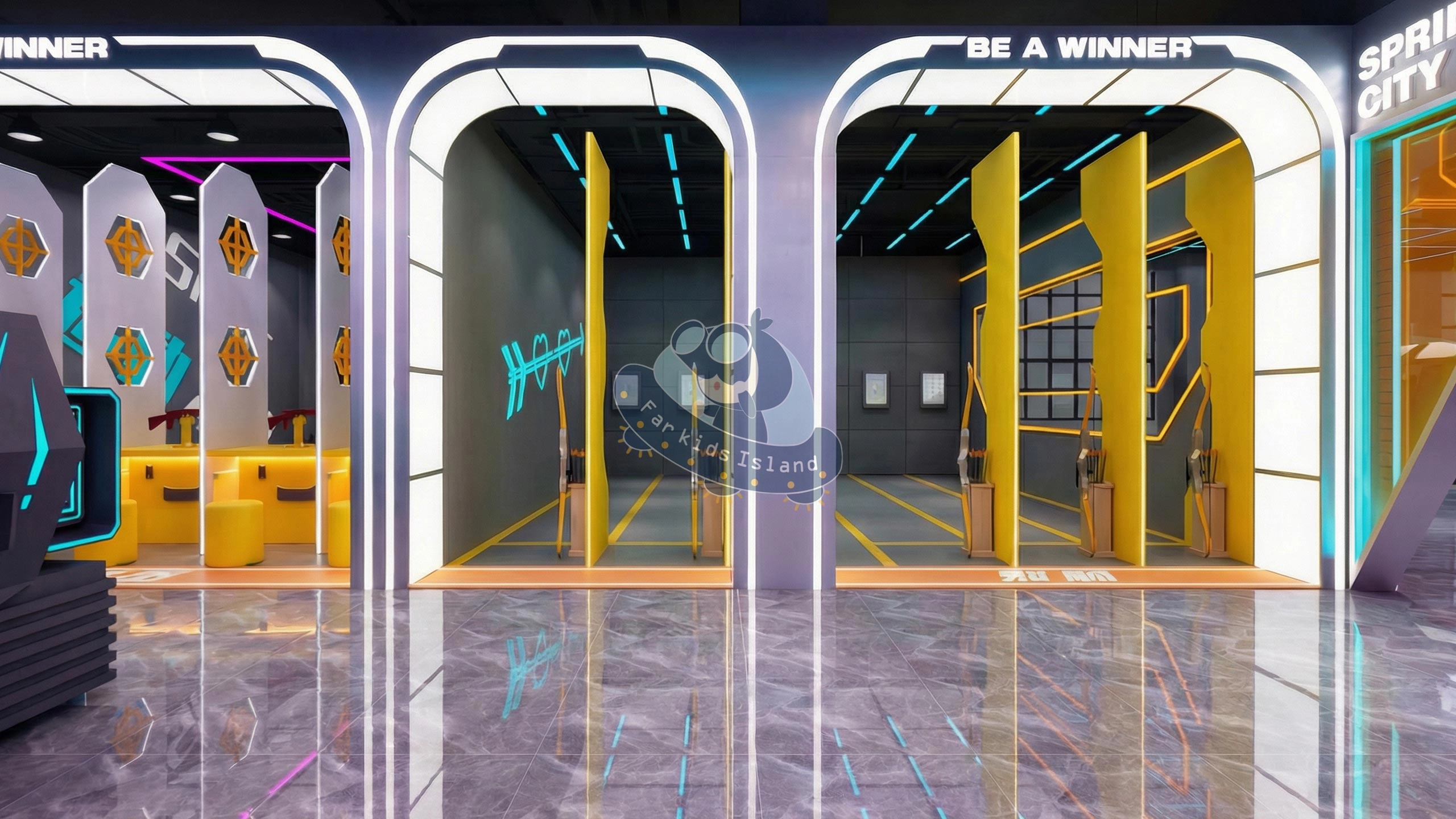 IV.-Precision-Archery-Range-Be-A-Winner - Far Kids Island