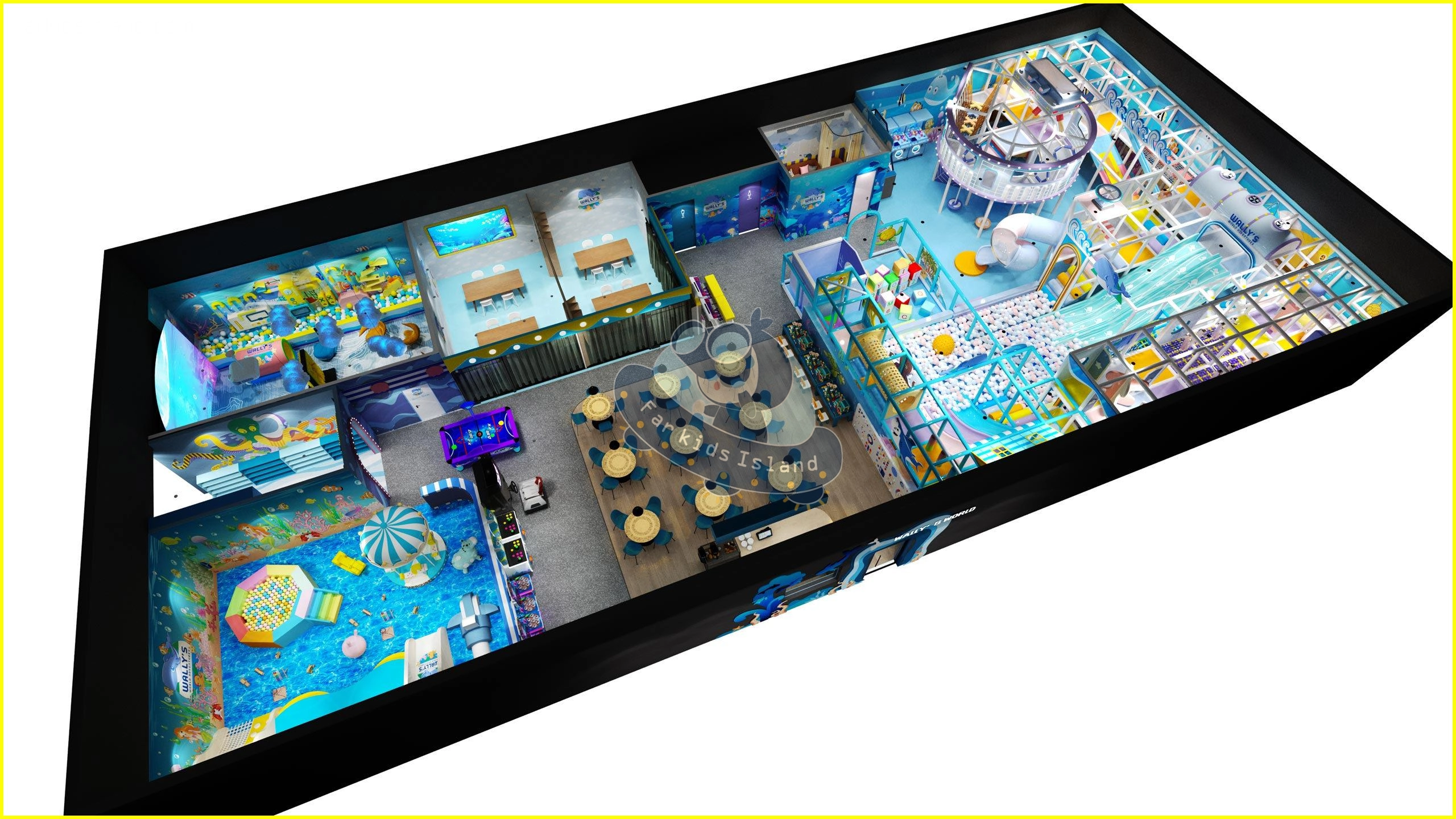 Ocean-Fantasy-Adventure-Indoor-Playground-3D - Far Kids Island