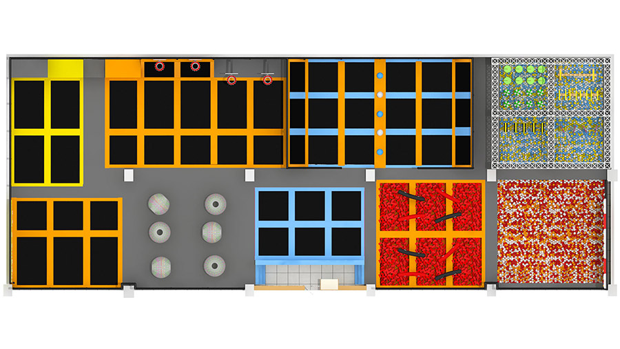 Toronto Trampoline Park  630 sqm Indoor Family Entertainment Center with Foam Pits and Jump Zones (2) - Far Kids Island