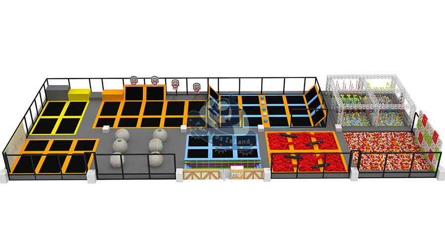 Toronto Trampoline Park 630 sqm Indoor Family Entertainment Center with Foam Pits and Jump Zones (3) Toronto Trampoline Park 630 sqm Indoor Family Entertainment Center with Foam Pits and Jump Zones (3)