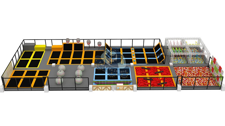 Toronto Trampoline Park 630 sqm Indoor Family Entertainment Center with Foam Pits and Jump Zones (3) - Far Kids Island Toronto Trampoline Park 630 sqm Indoor Family Entertainment Center with Foam Pits and Jump Zones (3) - Far Kids Island