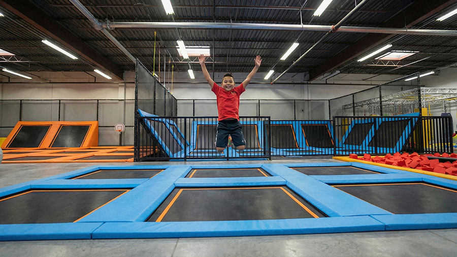 Toronto Trampoline Park  630 sqm Indoor Family Entertainment Center with Foam Pits and Jump Zones (6) - Far Kids Island