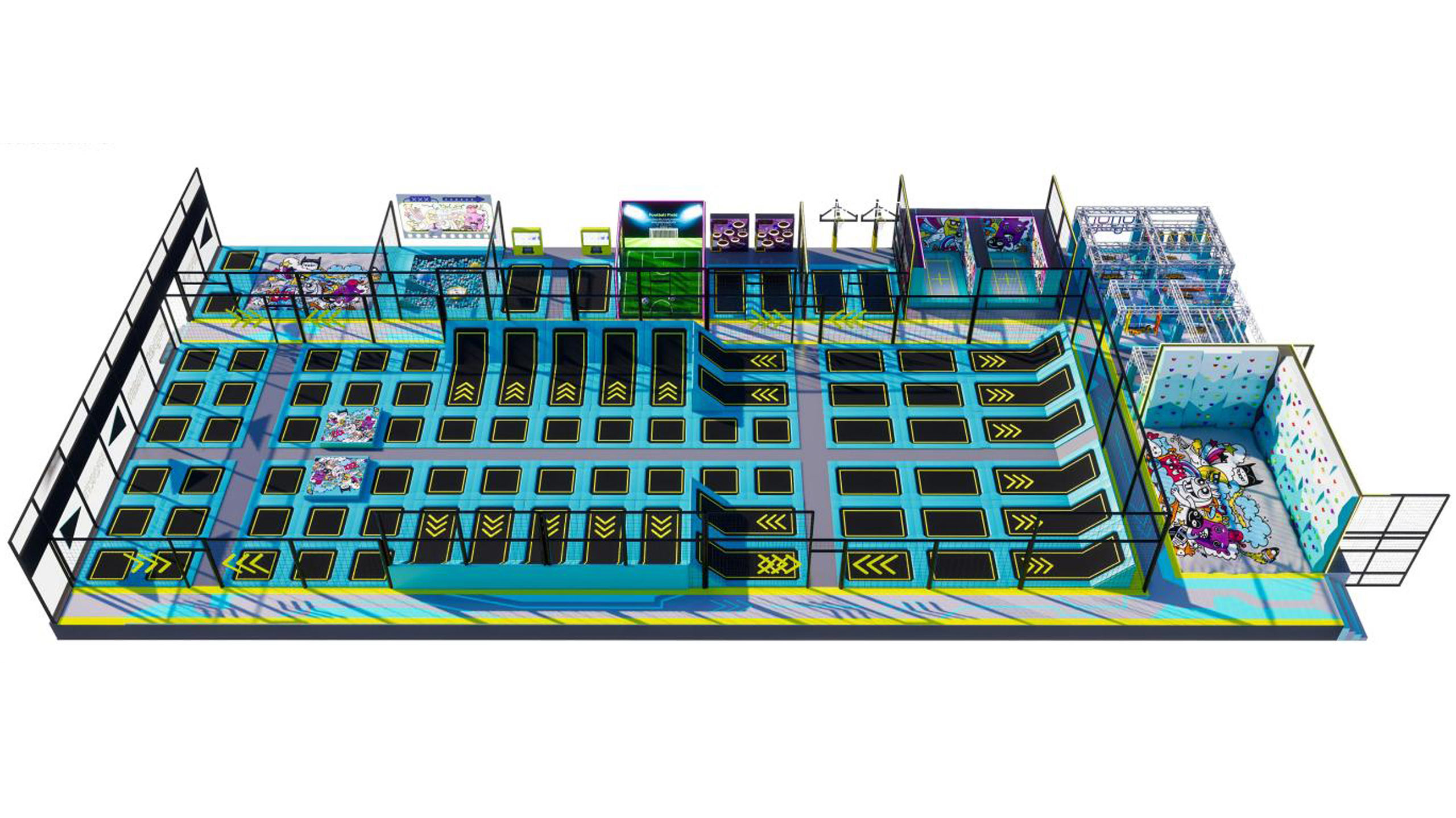 Trampoline-Park - Far Kids Island