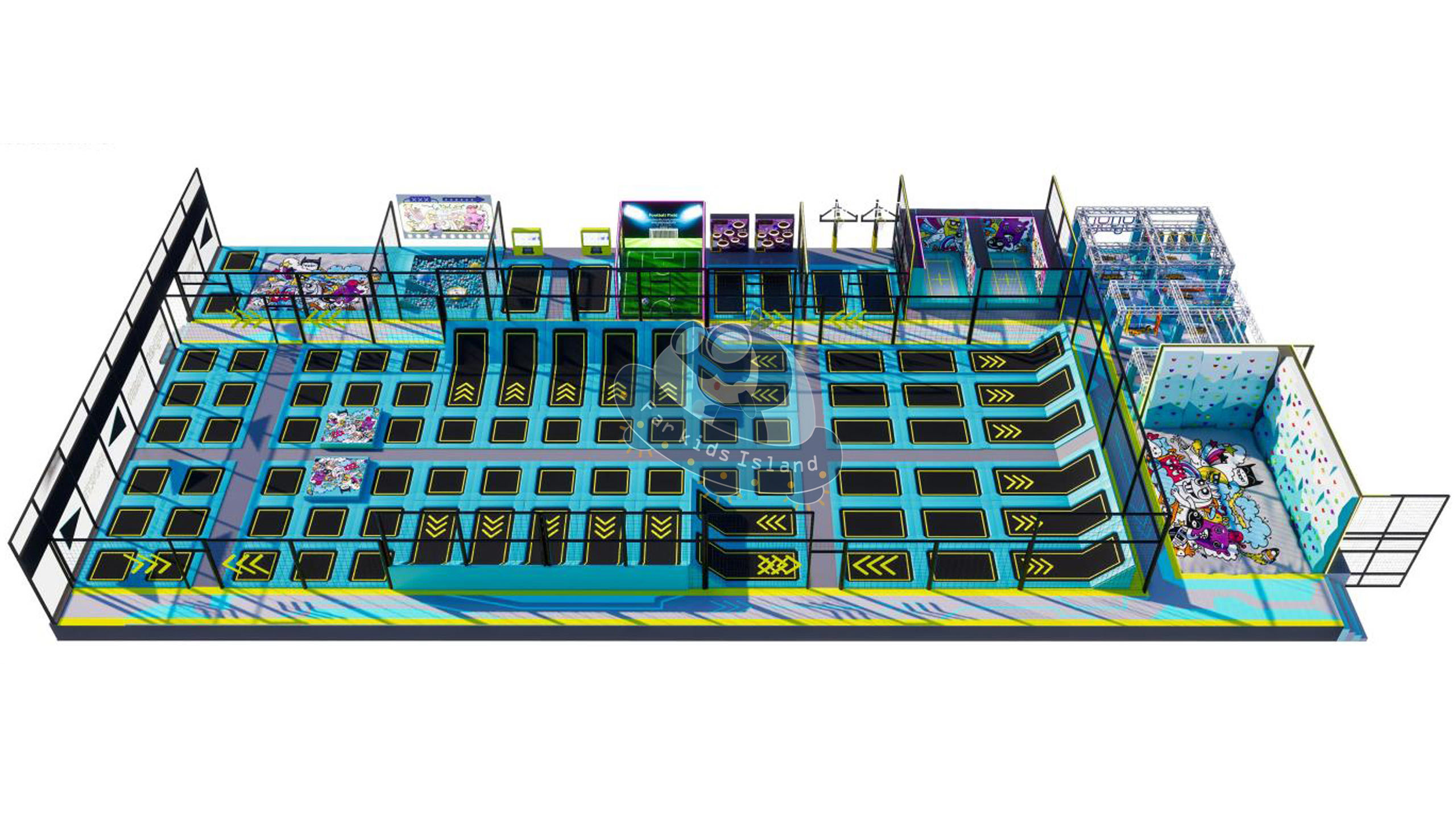 Keeping the Bounce Alive: The Crucial Role of Trampoline Park Maintenance Services for Far Kids Island