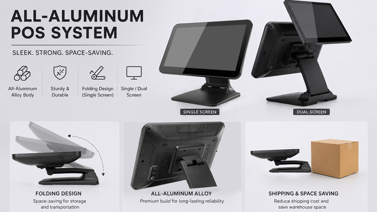 all aluminum pos machine manufacturer