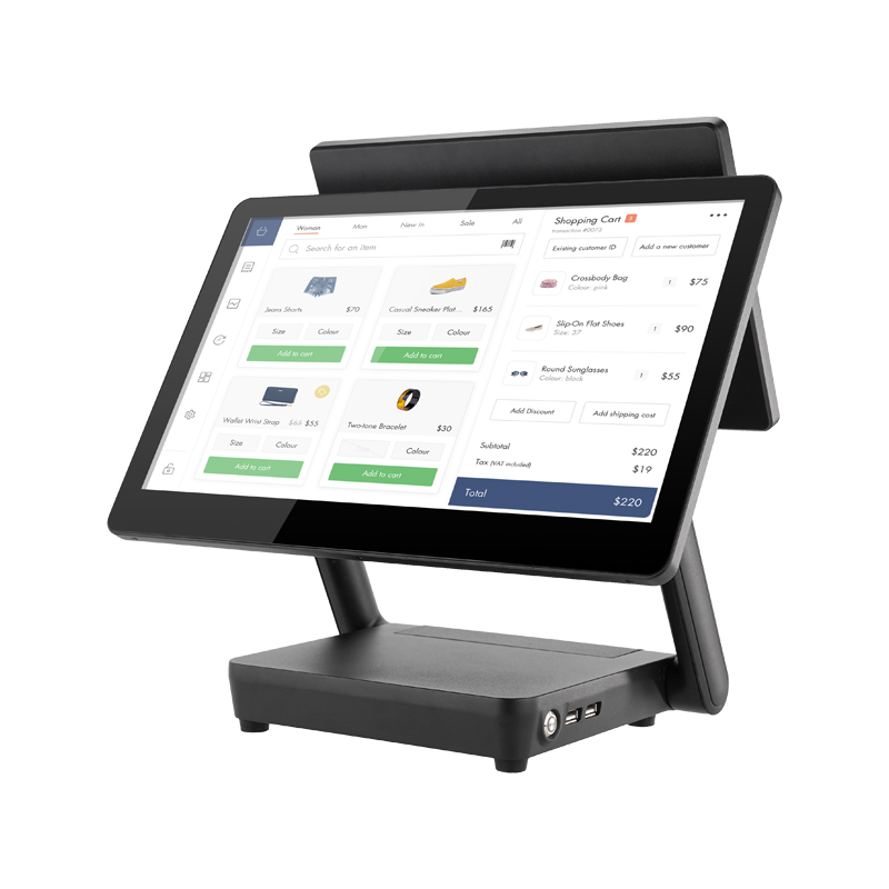 15.6 inch main screen pos factory