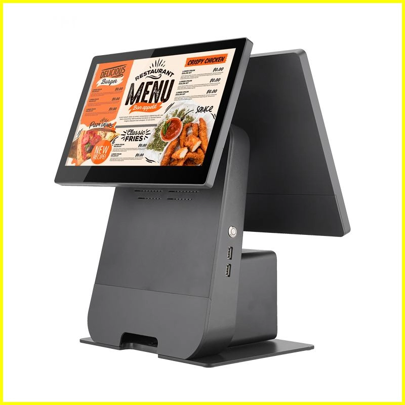 15.6inch screen pos dual screen factory