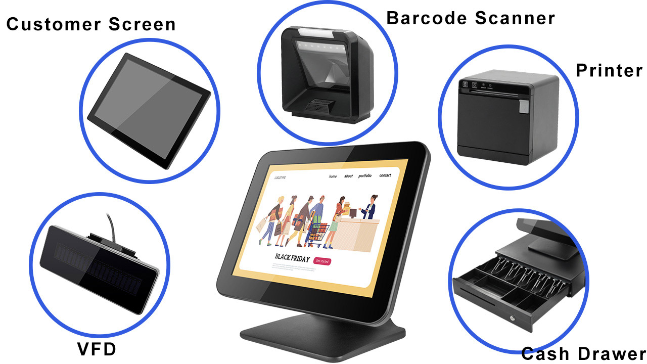 accessories optional pos terminal oem