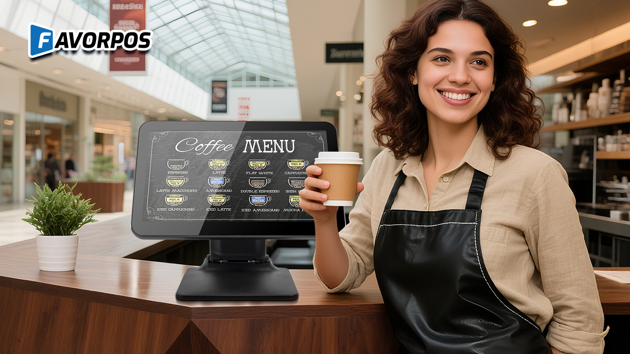 coffee shop pos machine factory