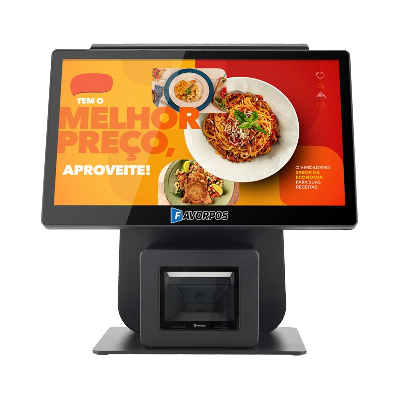 dual screen pos with scanner factory dual screen pos with scanner factory