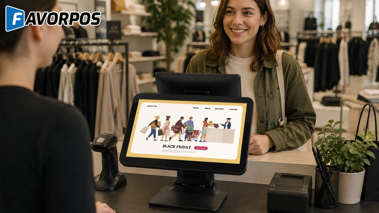 retail shops pos manufacturer adjustable