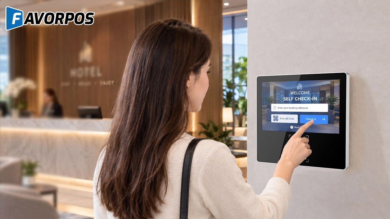 hotel check in machine factory