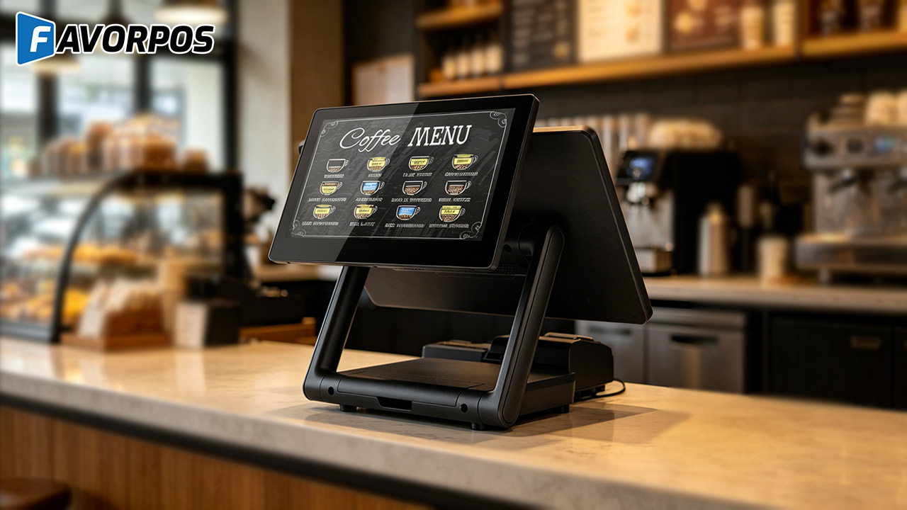 oem sturdy foldable pos terminal