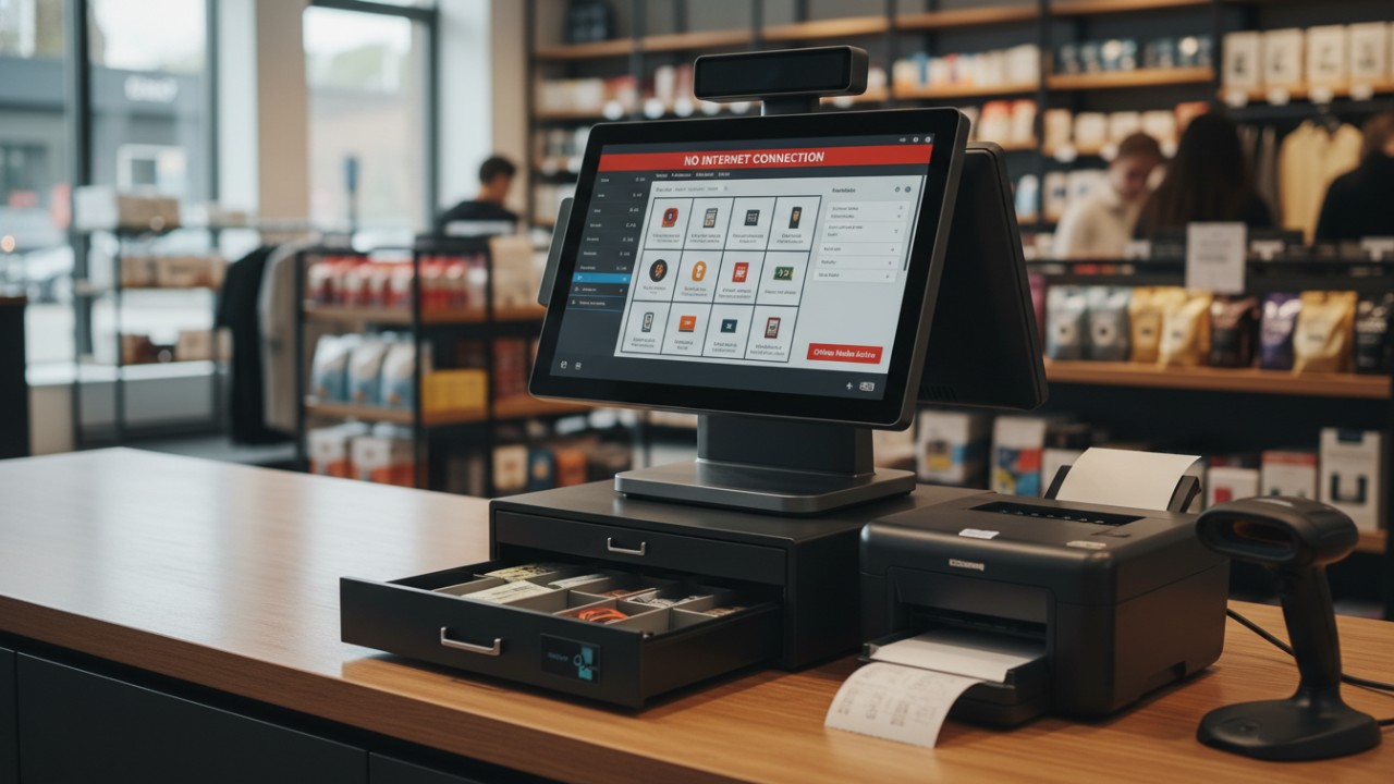 Offline retail POS application