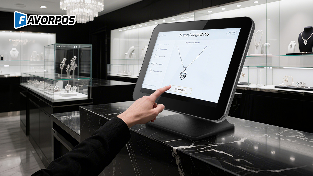 pos machine for jewelry store