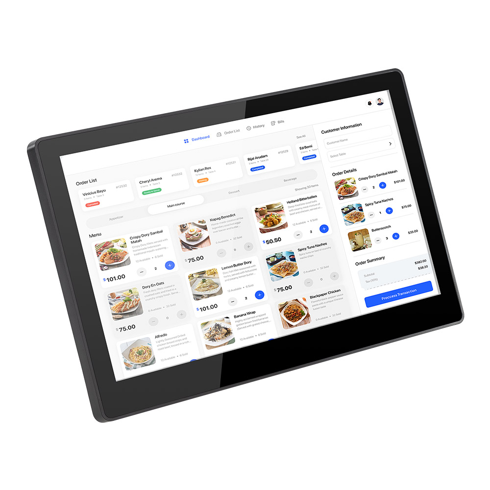 pos touch screen monitor