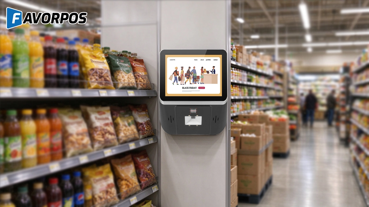 retail shops 8 inch price displaying machine factory