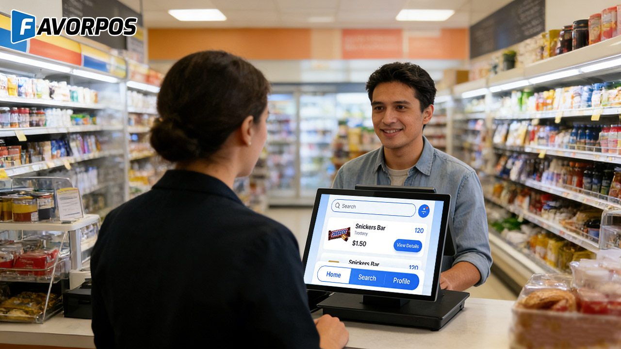 retail shops China pos factory