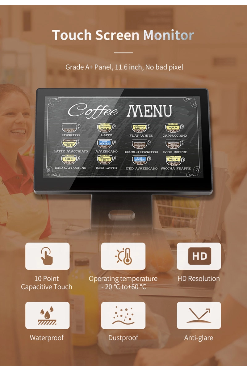 touch screen monitor pos