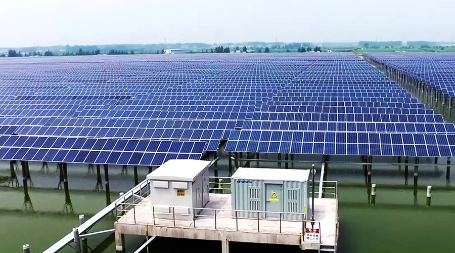 320MW Solar-Water Hybrid Power Plant Project in East China - ShanPu