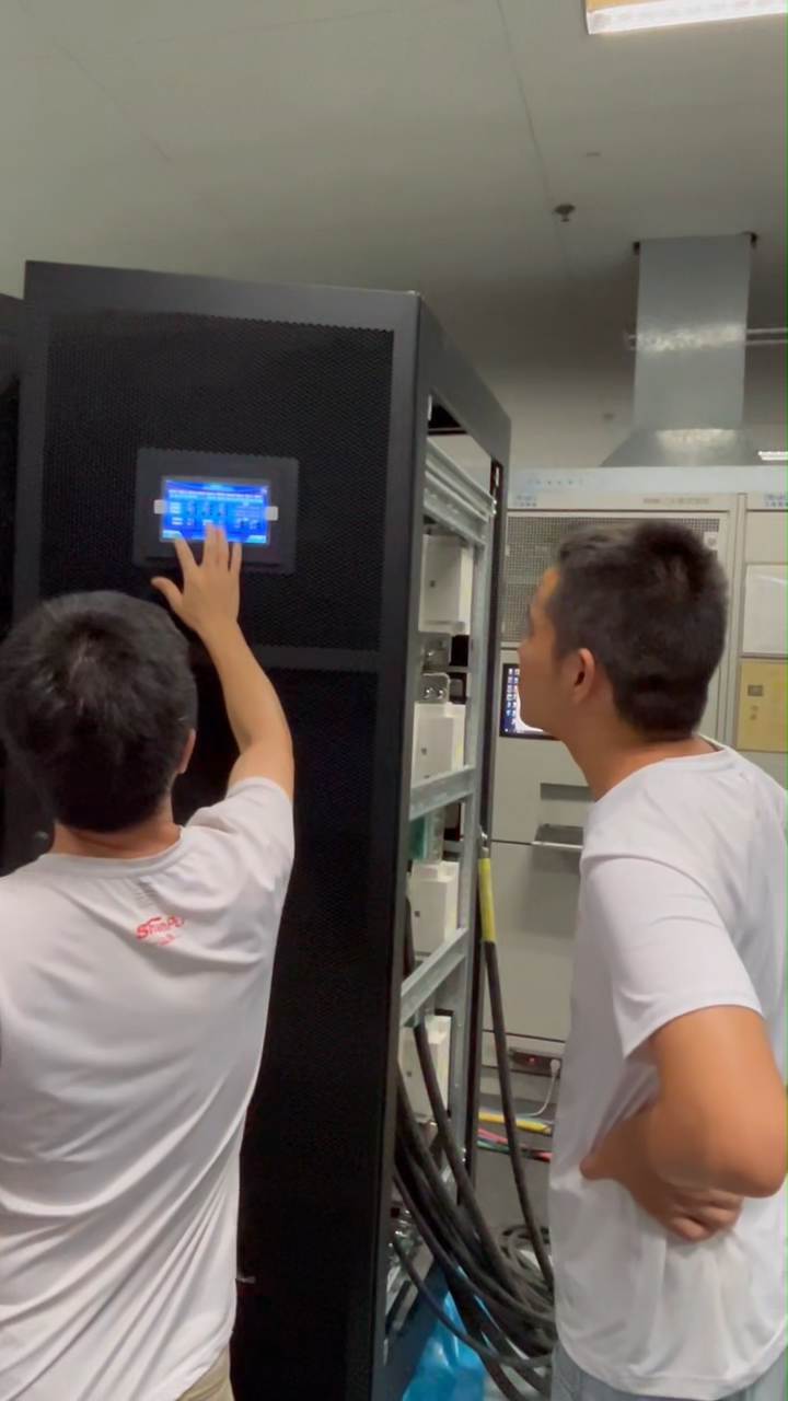 2x600kVA modular UPS theater project equipment