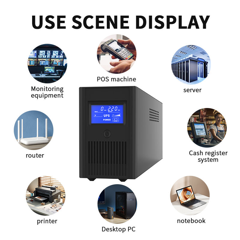 ShanPu AK650-2000VA line interactive UPS for home office computers and network devices
