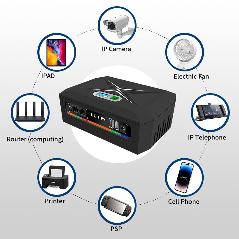 ShanPu DCP DC UPS, 45W-120W Suitable for WiFi routers