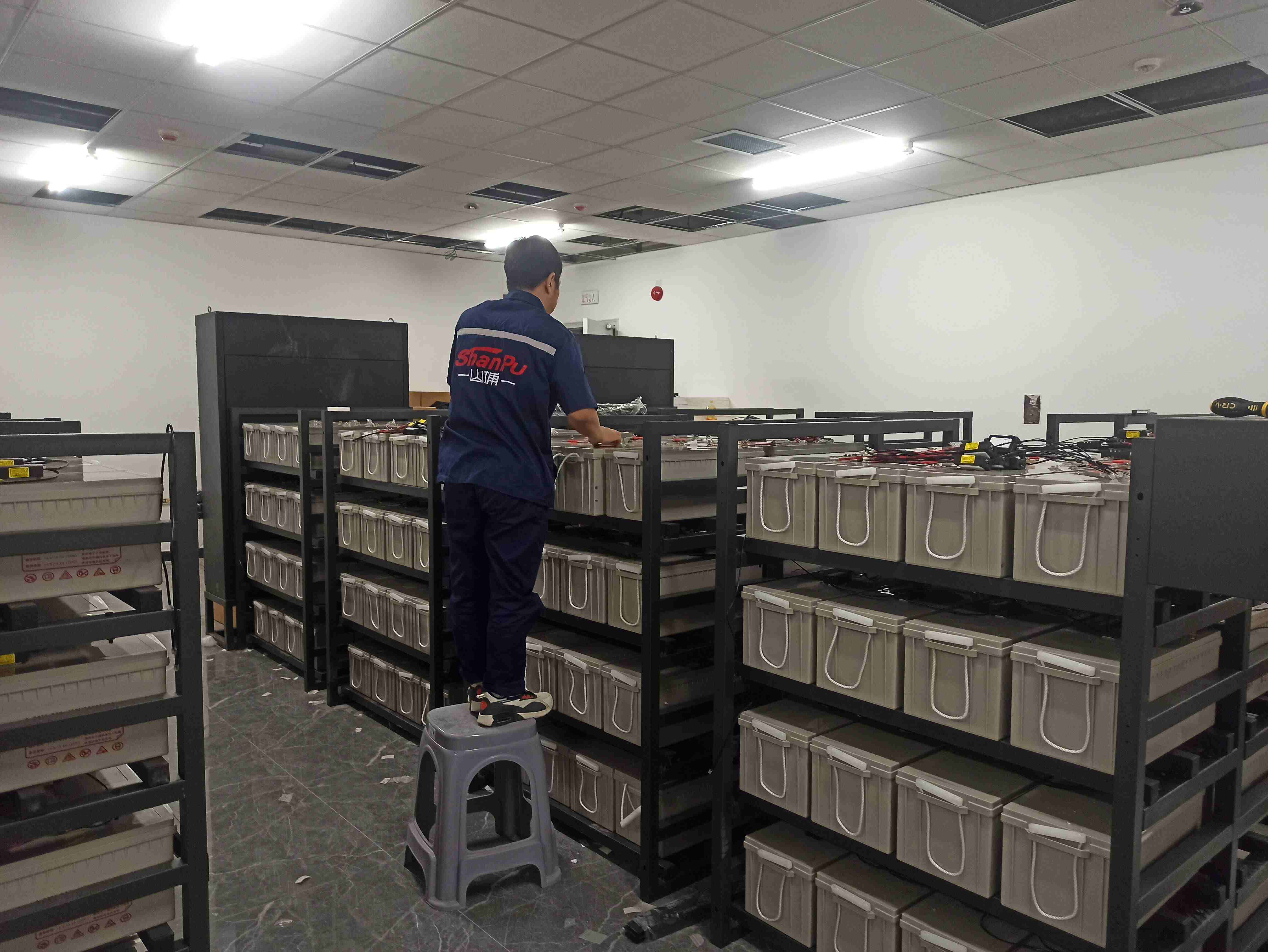 ShanPu high-altitude modular UPS project installation