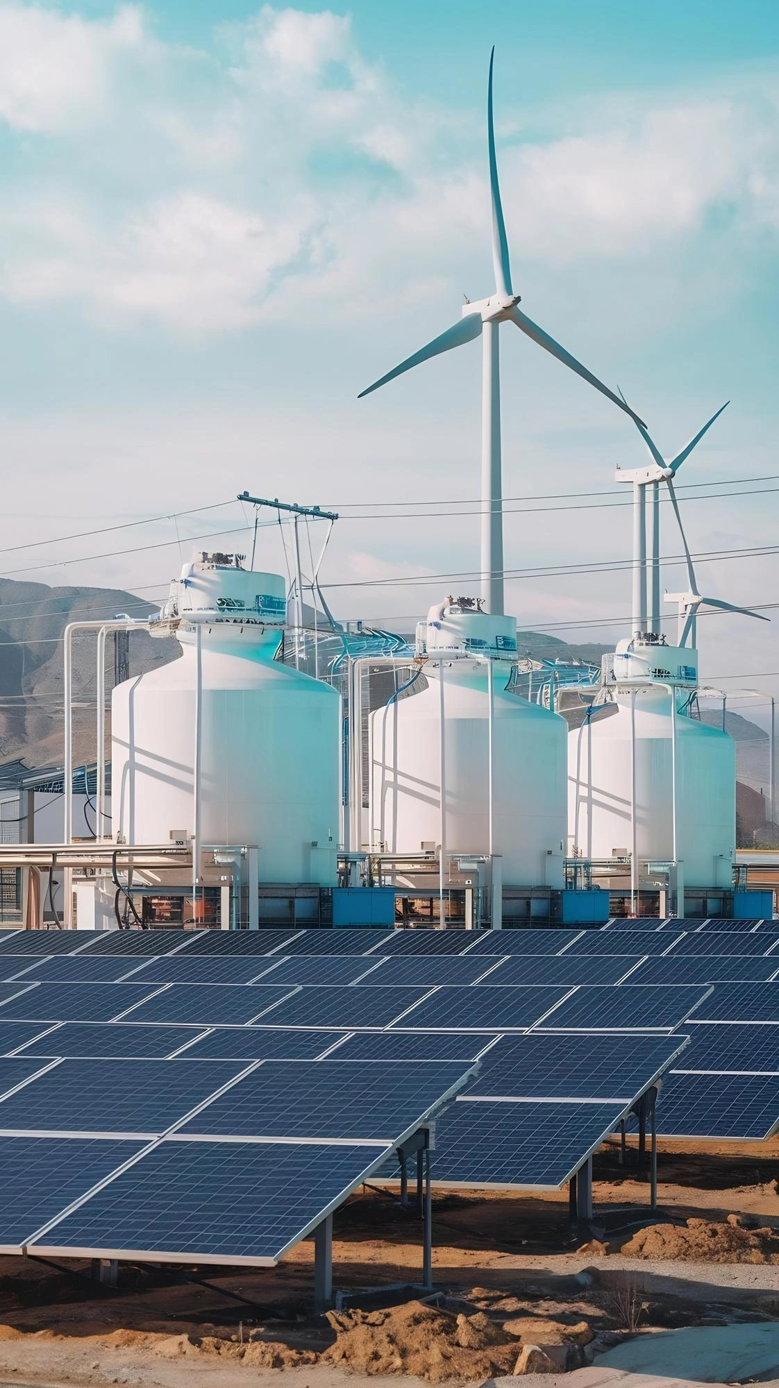 Renewable Energy Power Stations (Solar, Wind) - ShanPu