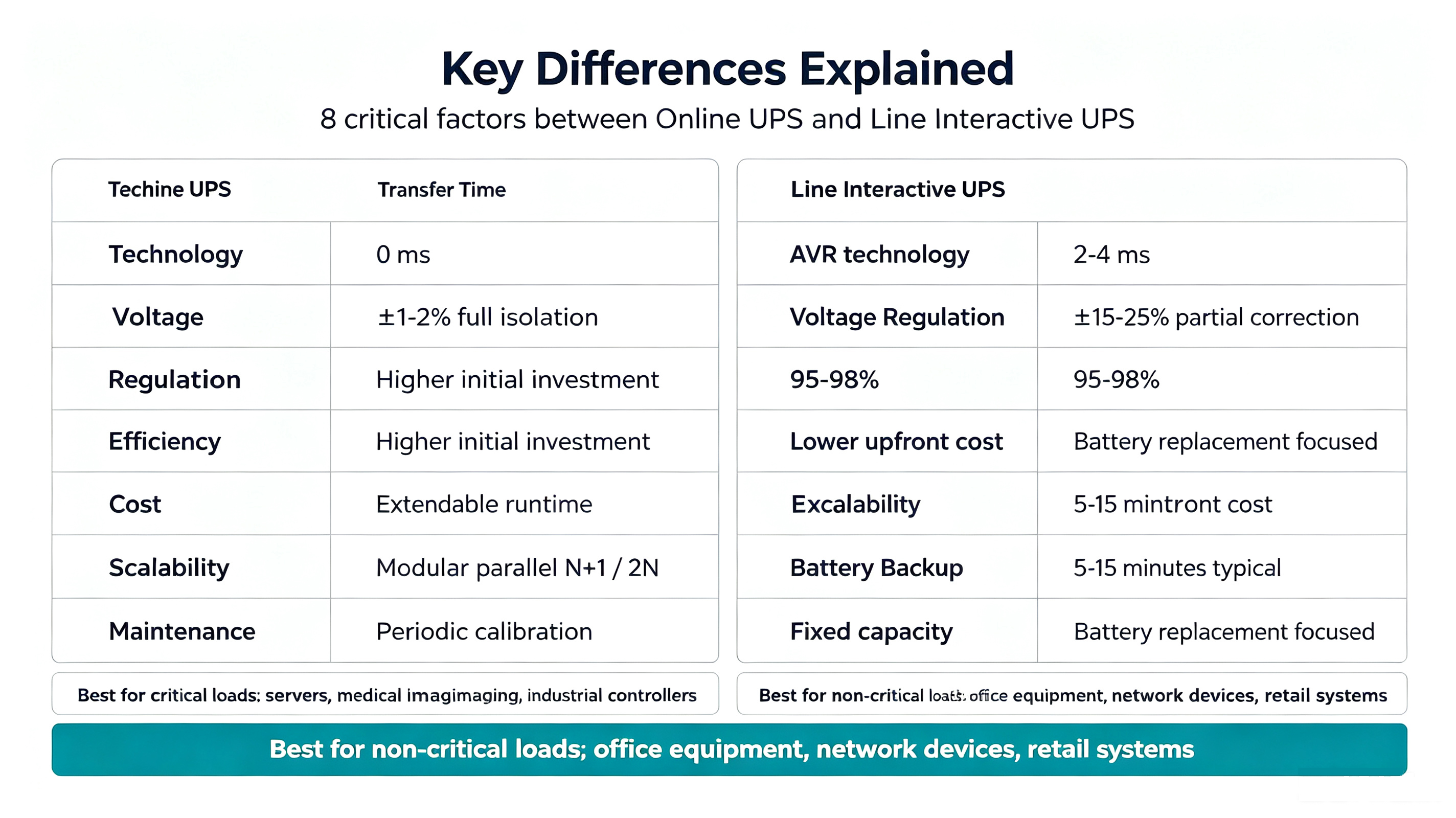 online ups and line lnteractive ups