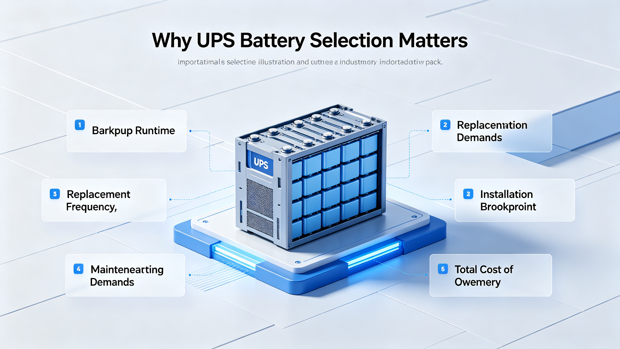 Why UPS Battery Selection Matters